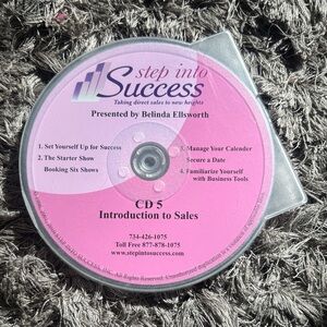 Belinda Ellsworth Step into Success 2 CD Introduction to Sales NEW